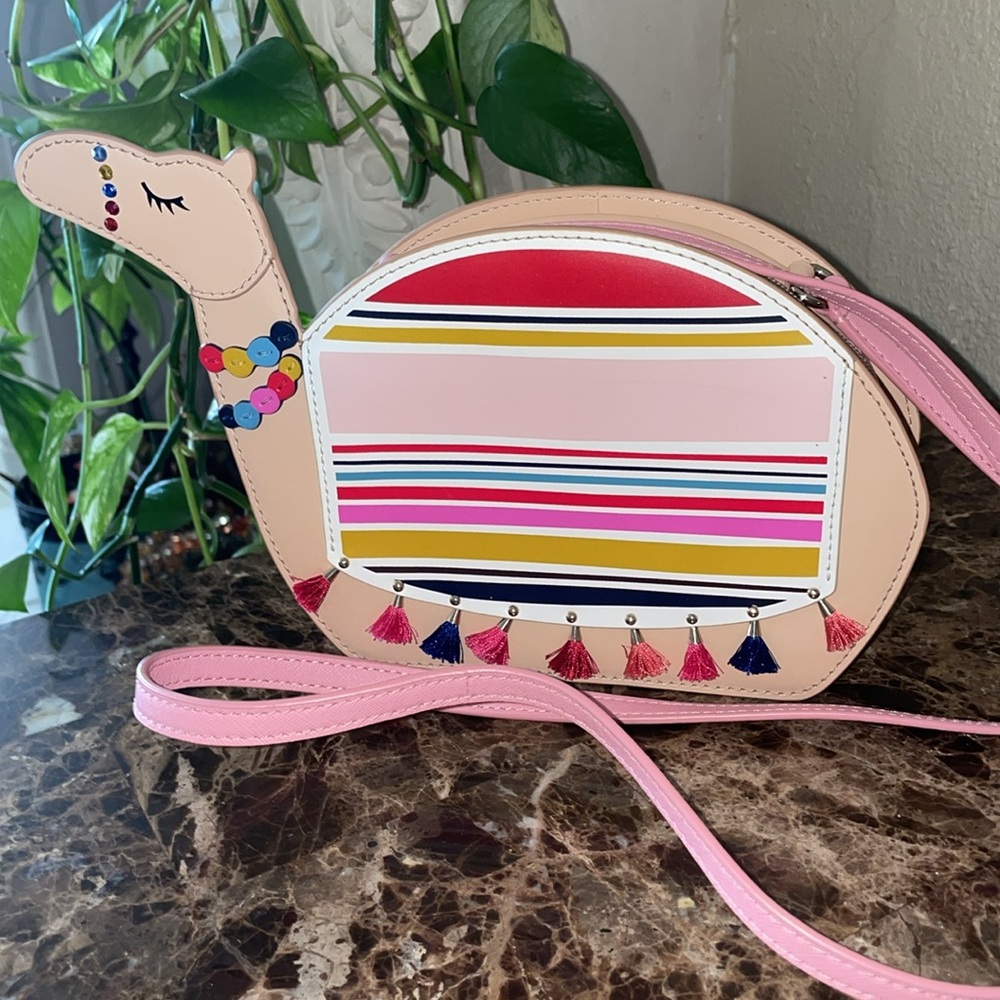 Kate Spade New York (KSNY) "Spice Things Up" Leather Camel Crossbody Bag - Picture 15 of 15